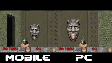 doom mobile vs pc times comparison