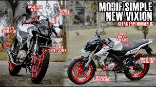 Modif Simple New Vixion (LEON) | Kekar Tapi Minimalis