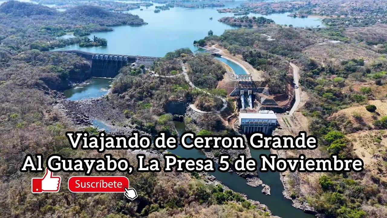 Recorrido Desde La Presa El Cerron Grande Hasta El Guayabo Presa 5 De Noviembre, El Salvador. 