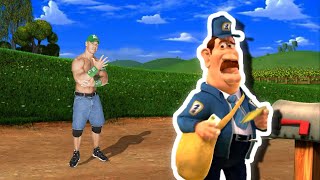 mmmm cow bit its John Cena