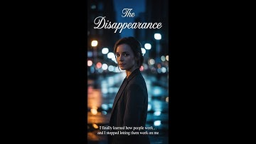 “De Verdwijning #DUISTERE PSYCHOLOGIE #diepdenken #machiavellistischementaliteit