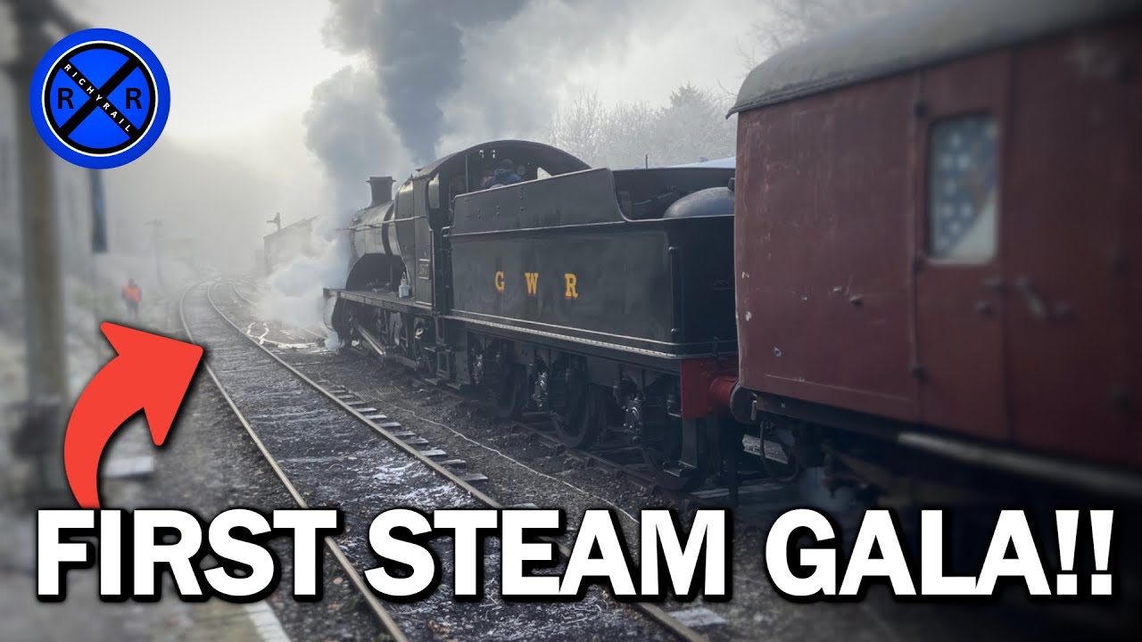 MY FIRST STEAM GALA OF 2025!! (Winter Warmer Gala at the Battlefield Line)