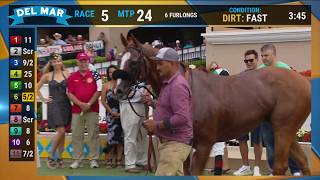 Ronald R (IRE) wins Race 4 at Del Mar 09/02/19