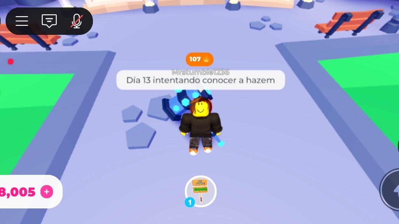 Hazzem Robux Dia 13 intentando conocer a hazem | En pls donate #roblox #robux #hazem ...