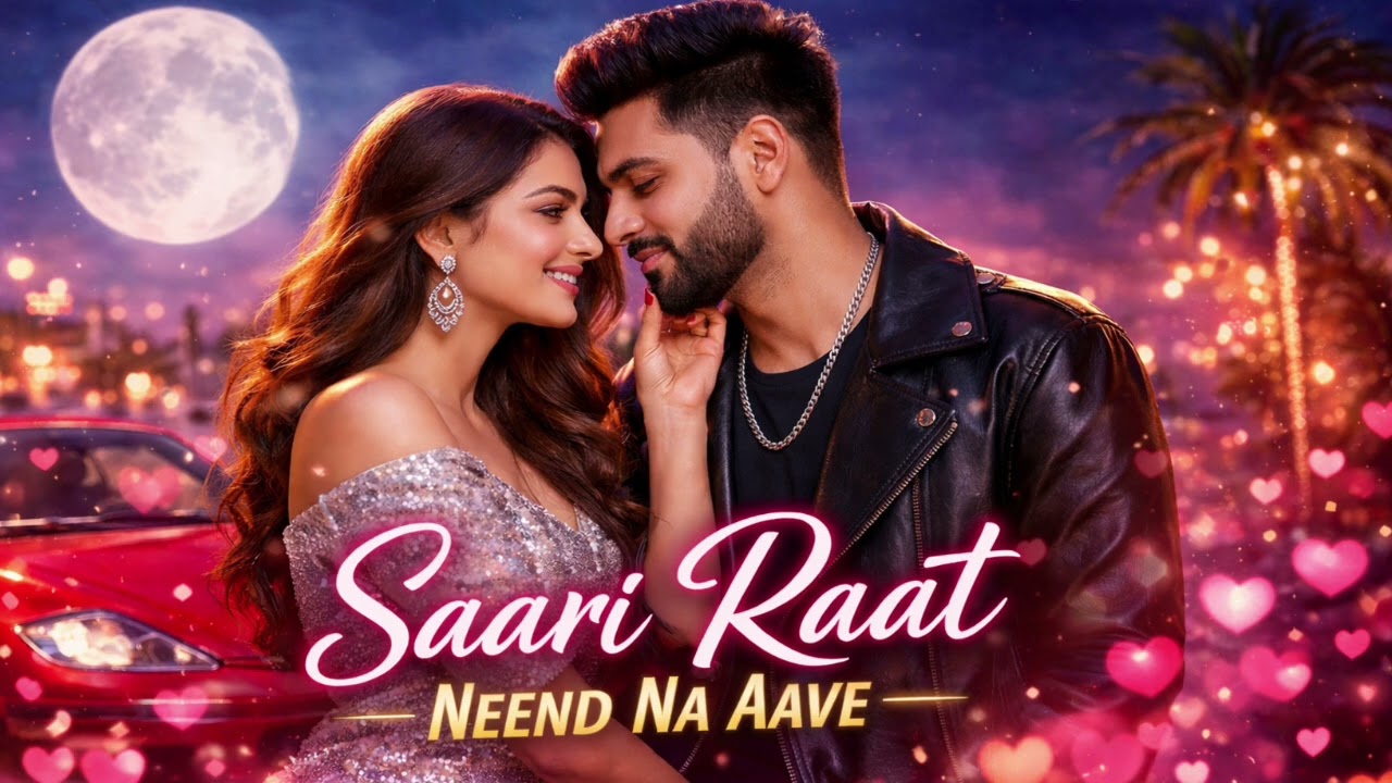 Sari Raat Neend Na Aave | 90s Romantic Love Song | Dil Ki Pukar | Old Melody Vibes