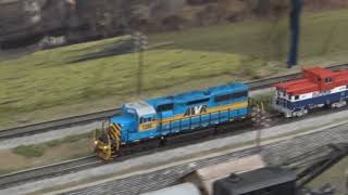 Awvr 1206 Chases Runaway Bc Rail Train