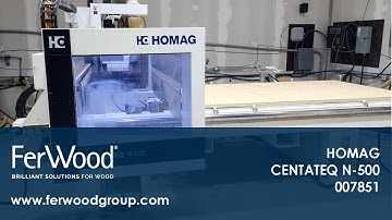Nesting Surface Work Station in action - HOMAG CENTATEQ N-500 - Ferwoodgroup - 007851