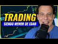 ¿Cómo hacer trading siendo menor de edad?