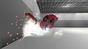 Ibishu 200 BX Drag Edition Small Overlap Crash test [Subscriber Special]