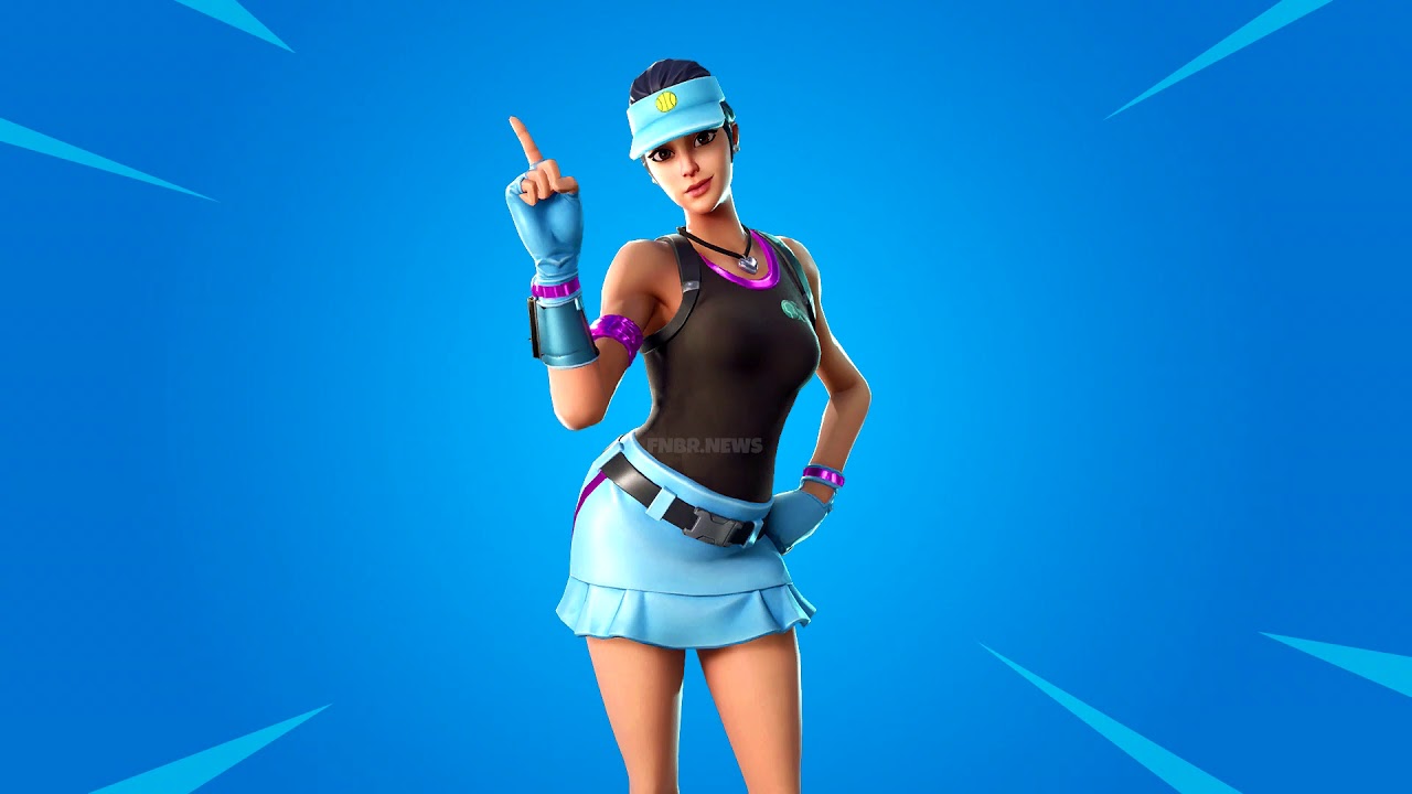 The New Volley Girl Skin In Fortnite Youtube