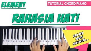Tutorial Chord Piano Element - RAHASIA HATI (Mudah Dipahami Untuk Pemula)
