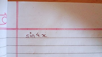 Derivative From Grade 11|| Solve sin4x Using First Principle.