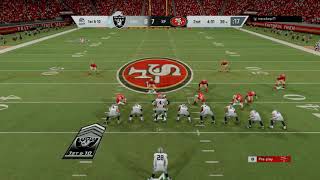 Madden NFL 20 49ers vs Raiders