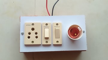 mini switch board connection wiring//switch board kaise banaye#switch_board