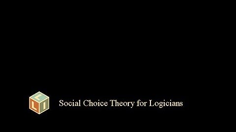 Eric Pacuit. Social Choice Theory for Logicians. Lecture 1.