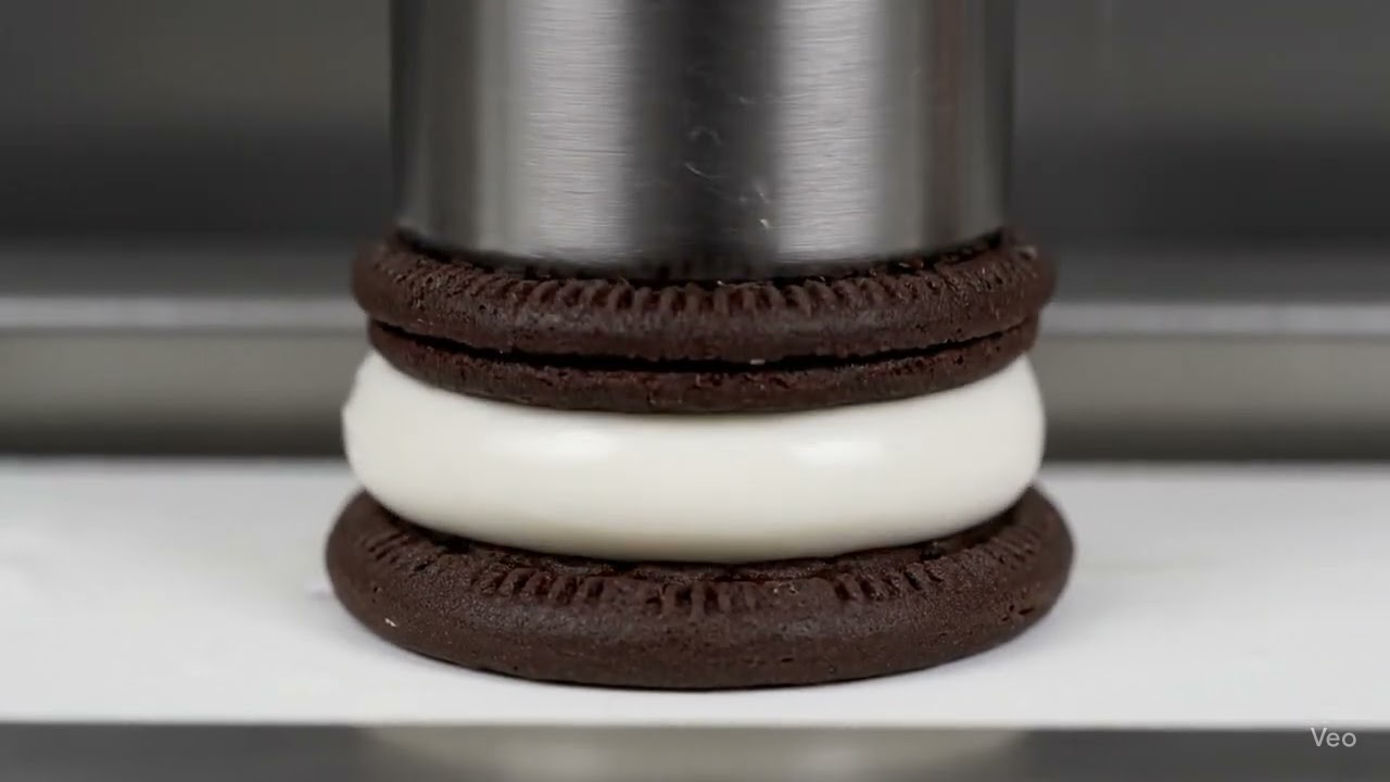 Satisfying Ice Cream Sandwich Factory ASMR 