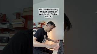Piano Practice - Beethoven Variations in C Minor, WoO 80 (3) - 5/14/26 #pianolessonsonline