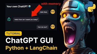 Create a ChatGPT clone using Streamlit and LangChain