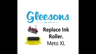 Replace Ink Roller - Meto Yellow Handle