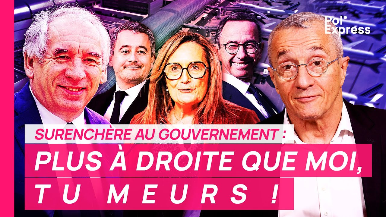 ⁣Surenchère au gouvernement : PLUS À DROITE QUE MOI, TU MEURS !
