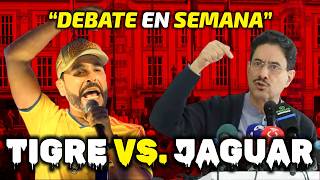 ¡HABEMUS DEBATE! ABELARDO ACEPTÓ EL DUELO DE CEPEDA PERO EN SEMANA. EL JAGUAR Y EL TIGRE CARA A CARA