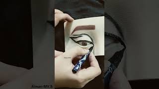 Soft glam eye makeup practice #eyemakeup #makeuptutorial #shorts #makeartistica screenshot 2