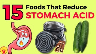 15 Foods That Reduce Acid In The Stomach | Stomach Acid Relief | Neutralize Stomach Acid | VisitJoy by VisitJoy 1,176 views 1 month ago 10 minutes, 29 seconds