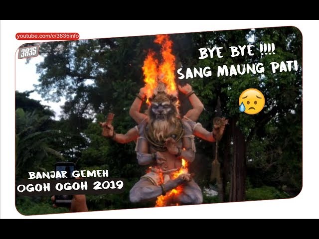 Nyepi H 1 Ogoh  Ogoh  Tainsiat Dan Gemeh Udara Bersih Dan 