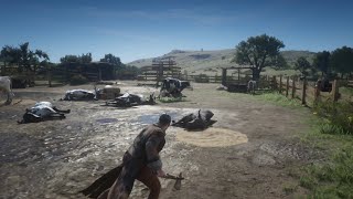 Gladiator attacks in the farm