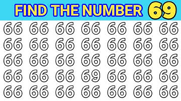 Test Your Observation Skills - Can You Find The ODD Numbers And Letters | Spot The Odd One Out |