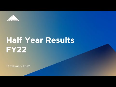 Whitehaven Coal Half Year Results FY22