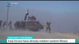 The Fight For Mosul: Iraqi forces move in on the city's airport