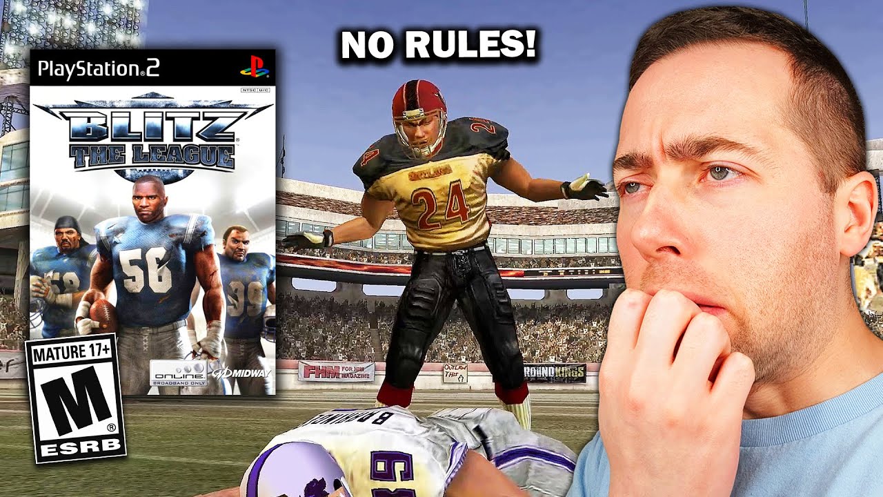 A football game with NO RULES! Blitz The League - YouTube