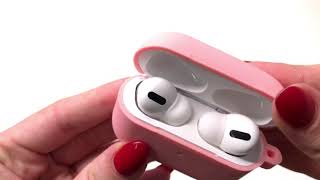 Чехол для Airpods Pro Gurdini Slim Hang Case  (19) Pink screenshot 4