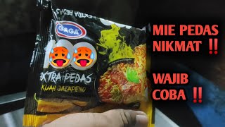 Download lagu MIE GAGA 100 EXTRA PEDAS JALAPENO KUAH MAKNYOSS ❗WAJIB COBAIN ‼️