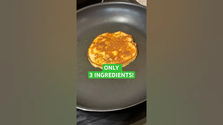 EASIEST 3-Ingredient Banana Pancake Hack 🤯