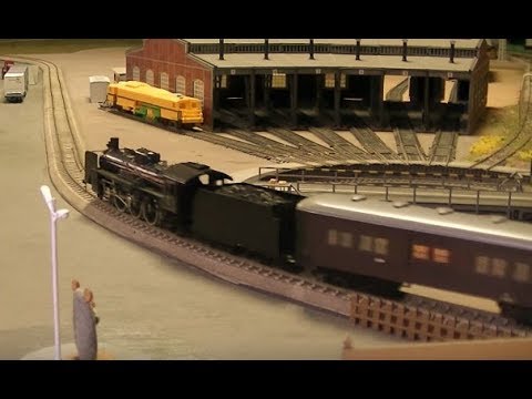 【16番(HO)】C55（天賞堂ブラス）+旧型客車