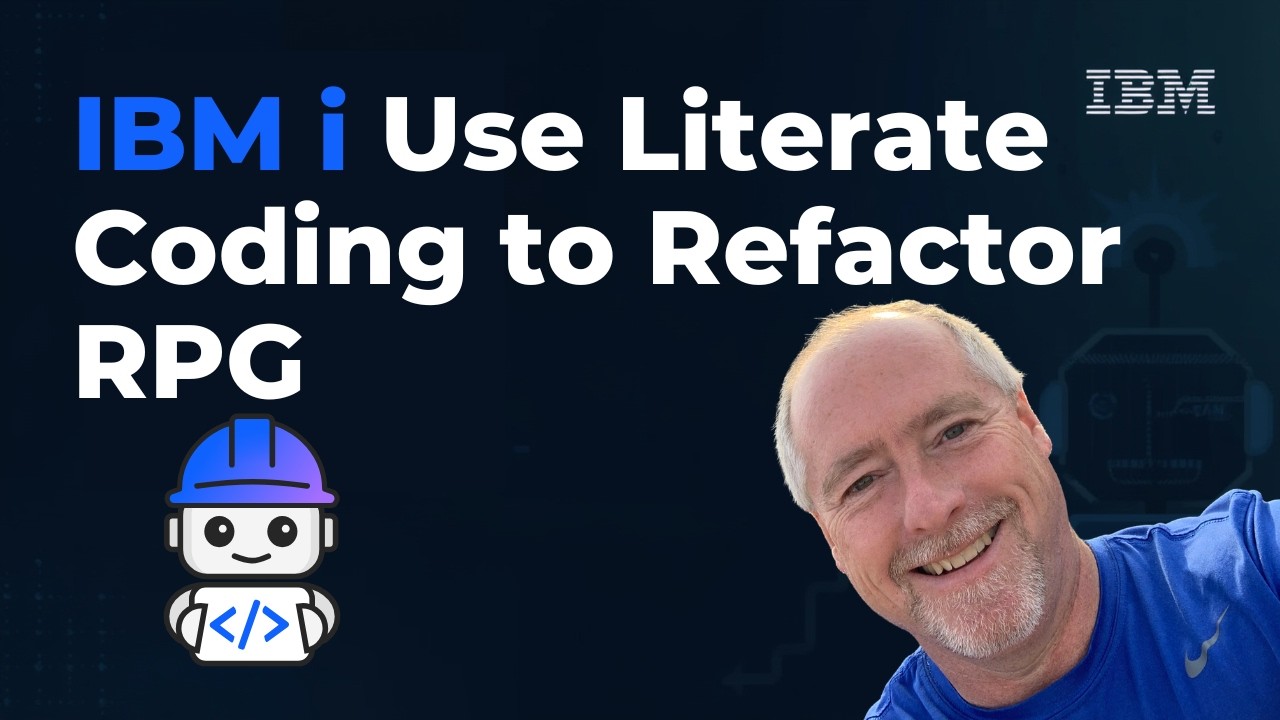 IBM Bob- IBM i Use Literate Coding to Refactor RPG - YouTube
