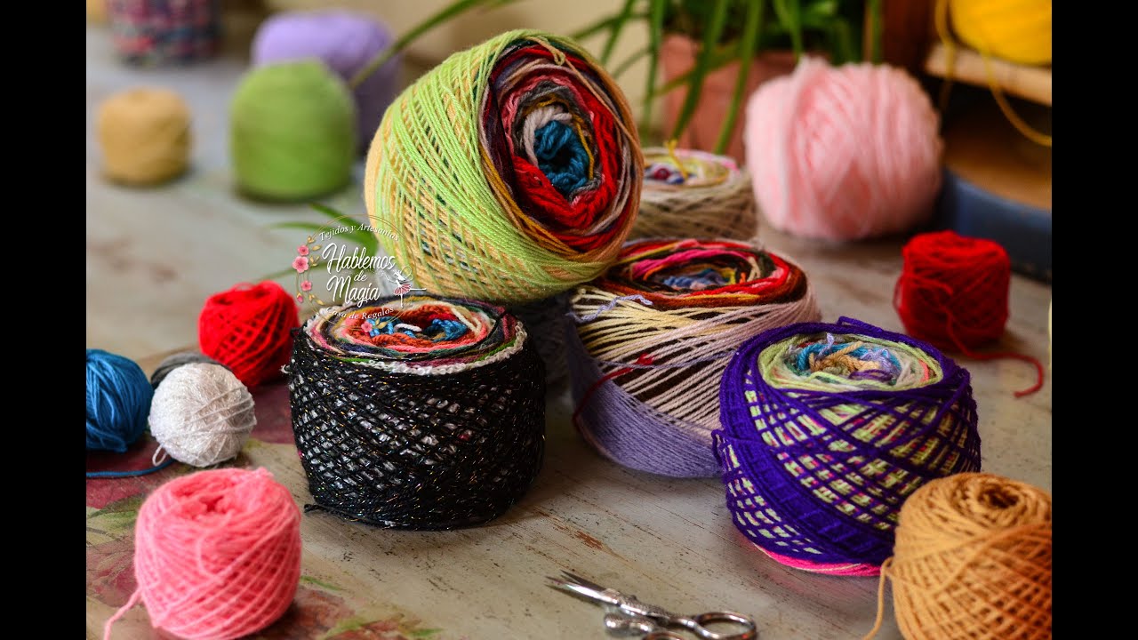 (Закатываем остатки) Техники вязания крючком и много советов