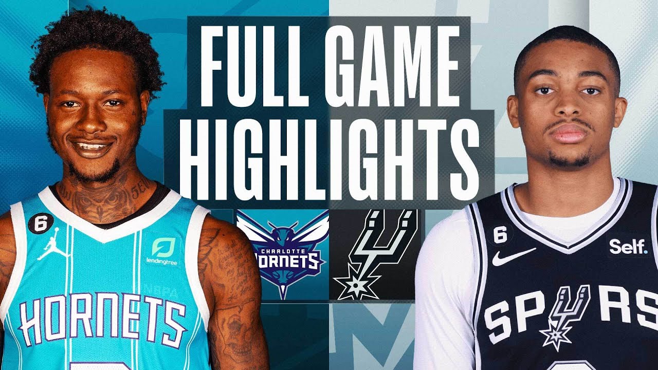 HORNETS At SPURS NBA FULL GAME HIGHLIGHTS October 19 2022 YouTube hornets-at-spurs-nba-full-game-highlights-october-19-2022-youtube