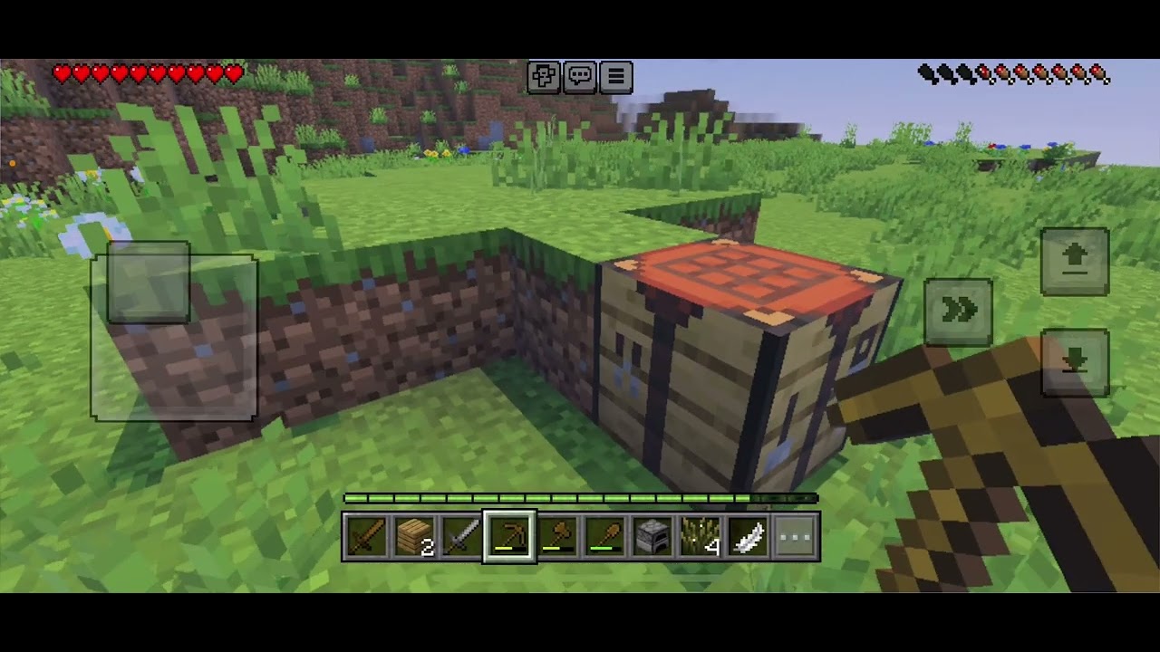 Day 1 in Minecraft - YouTube