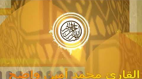 القارئ محمد امين واضح سورة الملك