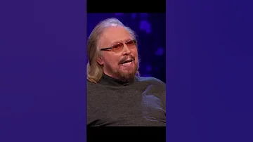 Barry Gibb on falsetto:  how did you find out you can do falsetto? #shorts #fun #beegees #jivetubin
