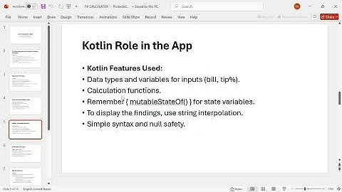 Tip Calculator App in Android Studio | Kotlin + Jetpack Compose Tutorial