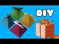 DIY gift box/how to make a gift box?/easy paper craft idea