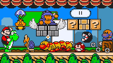 New Super Mario Bros. 3 (NES) - New Sequel (Hack Rom). ᴴᴰ