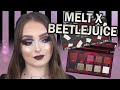 Underhyped?! MELT X BEETLEJUICE THE WAITING ROOM PALETTE REVIEW AND TUTORIAL
