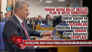 Mi̇lletveki̇li̇ Altinsoy, Aksaraya Yapilacak Yatirimlari Ulaştirma Bakani Abdulkadi̇r Uraloğluna Sordu
