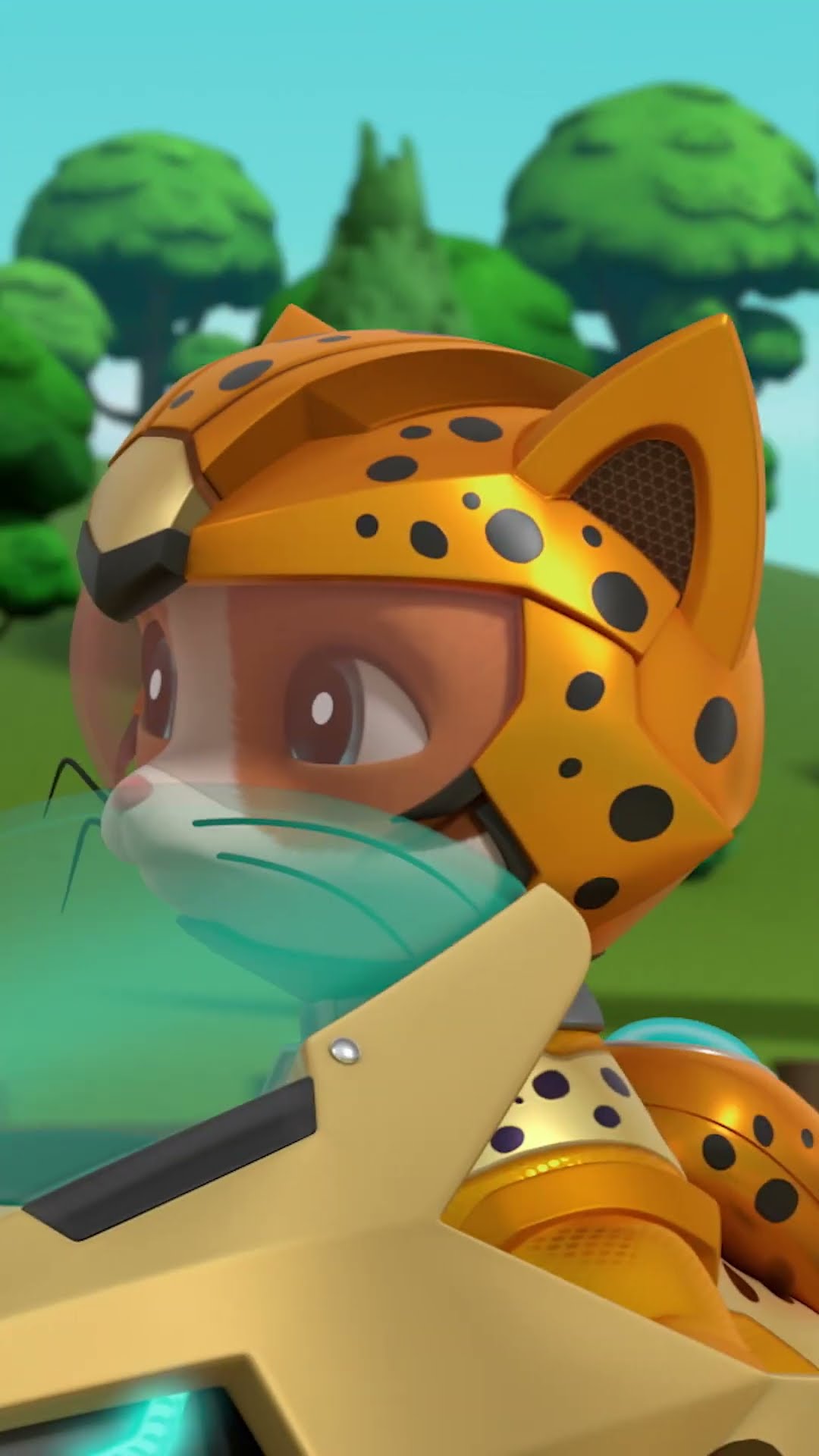 ¡Wild Cat salva la granja PAW Patrol! #shorts
