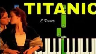 Piano- Titanic-My Heart Will Go On Resimi